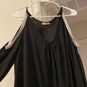 Open shoulder blouse